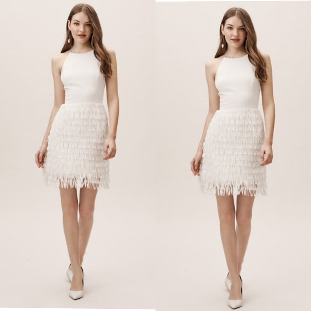 Last one 🌹Anthropologie/Bhldn Promenade Fringe Halte… - Picture 6 of 10